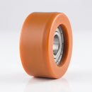 45mm Polyurethane Guide Roller – 12mm Bore, 15mm Tread