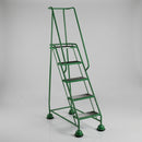 Warehouse Ladder 5 Safety Steps Rubber 2.77m