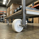 63mm Nylon Wheel - 9.5mm Plain Bore