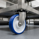 100mm Stainless Steel Swivel Castor - Polyurethane Wheel
