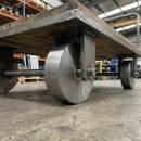 250mm Steel Wheel - 30mm Hub Bore for Heavy-Duty Use