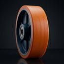150mm Polyurethane Wheel – Cast Iron Centre, 50mm Tread