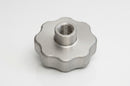 Stainless Steel Handwheel M8 Through-Thread 40mm Diameter