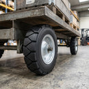 405mm Elastic Rubber Wheel – 30mm Bore, 950kg Capacity