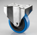 Stainless Steel Fixed Castor 155mm Height, 180kg Capacity
