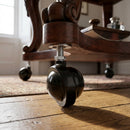 50mm Threaded Stem Furniture Castor – Black Finish