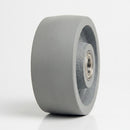 100mm Grey Cast Iron Wheel - 15mm Bore with Ball Bearing