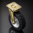 405mm Swivel Castor - Elastic Rubber Wheel, 950kg Load Capacity