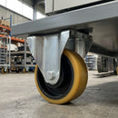 100mm Fixed Heavy Duty Castor - Polyurethane Wheel