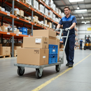 Premium Heavy Duty 160mm Diameter Wheel with Metal Centre and 135Kg Load Capacity for Industrial Applications