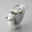160mm Braked Heavy Duty Castor - Nylon Wheel