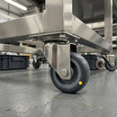 60mm Swivel Castor with ESD Rubber Wheel, 40kg Load Capacity