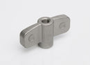 Stainless Steel Wing Knob M8 x 57mm Diameter