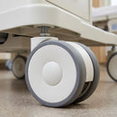 65mm Twin Wheel Designer Castor with M10×15 Stem