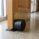 34.9mm Black Natural Rubber Door Stop - 25.4mm Height