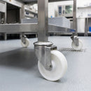 Stainless Steel Swivel Castors 80mm with Brake