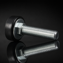 37.5mm Fixed Adjustable Levelling Foot – M8 x 70mm Thread