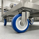 100mm Stainless Steel Swivel Castor – Polyurethane Wheel