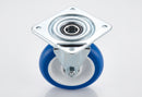 150mm Stainless Steel Swivel Castor – Polyurethane Wheel