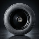 355mm Solid Rubber Tyre Wheel with Steel Centre