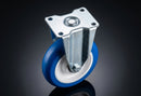 150mm Fixed Castor – Polyurethane Wheel on Nylon Centre