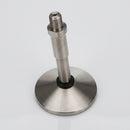 50mm Hygienic Stainless Steel Adjustable Levelling Foot – M12 x 68mm