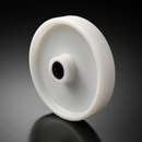 125mm Nylon Wheel - 15mm Bore with Roller Bearing
