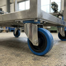 100mm Stainless Steel Swivel Castor – 160kg Load Capacity