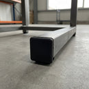 Square Tube Insert 22mm x 22mm – Black
