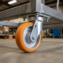 100mm Kingpinless Swivel Castor – 317kg Load Capacity