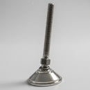 38mm Stainless Steel Adjustable Levelling Foot – M10 x 75mm Thread