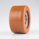 50mm Polyurethane Guide Roller – 12mm Bore, 15mm Tread