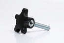 Male Handwheel M10 x 25mm Thread Length