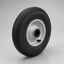 200mm Pneumatic Wheel - 20mm Bore, Grey Metal Centre