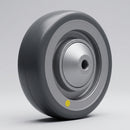 100mm Electro Conductive Rubber Wheel - 150kg Load Capacity