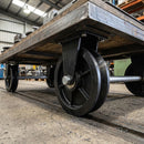 200mm Wheel Cast Iron 1000kg Load Capacity