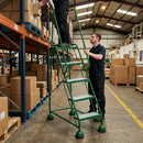 Warehouse Ladder 5 Safety Steps 1940h x 580w x 1120dmm