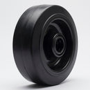 100mm Black Rubber Wheels 80kg Load Capacity