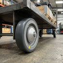 100mm Electro Conductive Rubber Wheel - 150kg Load Capacity
