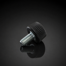 M8 x 15mm Male Thumbscrew Thread Length 15mm Diameter 19mm