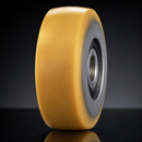 70mm Polyurethane Guide Roller – 20mm Bore, 34mm Tread