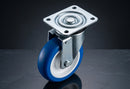 200mm Stainless Steel Swivel Castor – Polyurethane Wheel