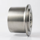300mm Hardened Steel Single Flanged Wheels with Ball Bearing