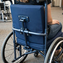Two Piece Cushion Accessory for Wheelchairs