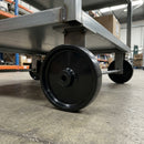 100mm Polypropylene Wheel – 8mm Bore, Plain Bearing