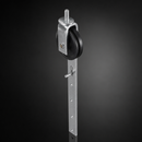 Sliding Door Bracket & Wheel 105mm, Load Capacity 70kg
