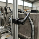 Male Adjustable Clamping Handle M6 x 16mm Thread