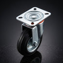 125mm Pressed Steel Swivel Castor – 110kg Load Capacity