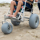 Beach Wheelchair Conversion Kit 420mm Diameter, 195mm Tread