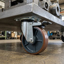 200mm Braked Heavy Duty Castor 850kg Load Capacity